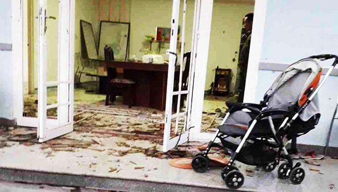 Hiện trường vụ án.