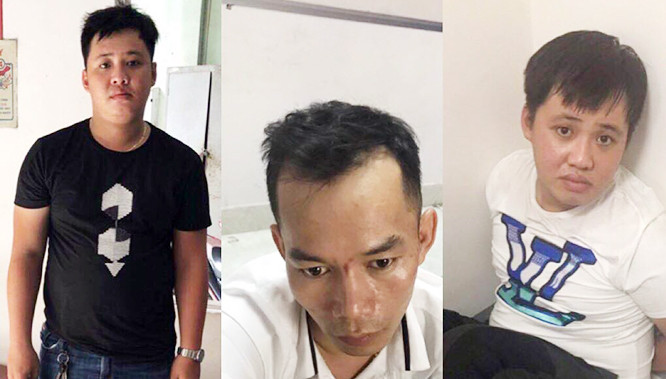 Các đối tượng trong vụ án.