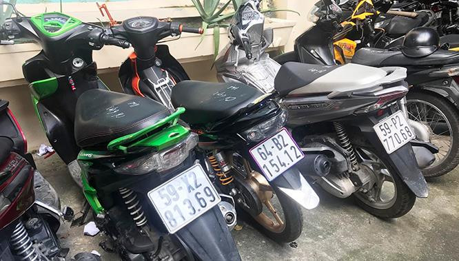 Tang vật vụ án.