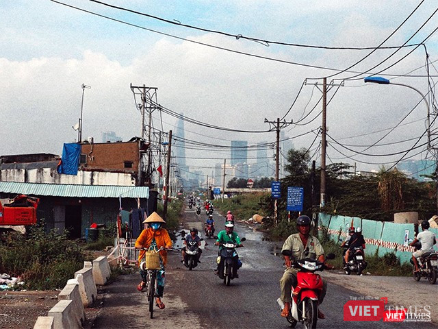 Đường Lương Định Của hôm nay. Ảnh: Mai Kỳ.