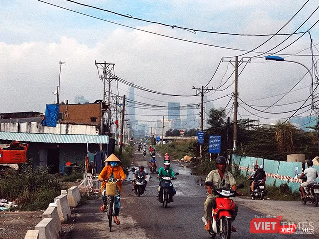 Đường Lương Định Của hôm nay. Ảnh: Mai Kỳ.