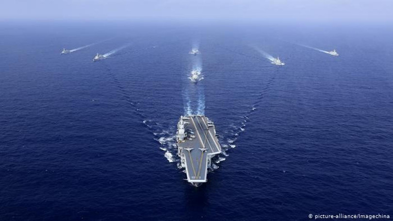 Với việc Trung Quốc đã hình thành hai biên đội tàu sân bay Liêu Ninh và Sơn Đông, cuộc đối đầu quân sự Trung - Mỹ trên biển sẽ càng gay gắt hơn.