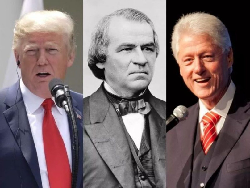 Ông Donald Trump trở thành Tổng thống thứ ba bị luận tội trong lịch sử nước Mỹ. Ông Donald Trump trở thành Tổng thống thứ ba bị luận tội trong lịch sử nước Mỹ.