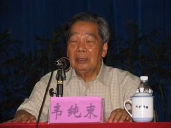 Ông Vi Thuần Thúc, cựu Chủ tịch Quảng Tây, sếp trên và người tiền nhiệm của Thành Khắc Kiệt, bố chồng Lý Bình.