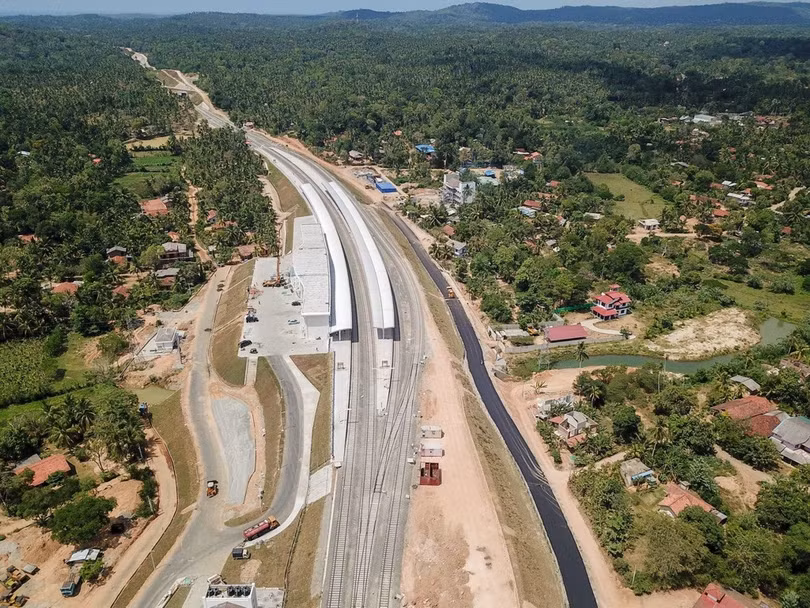 Tuyến đường sắt đầu tiên của Srilanka do Trung Quốc cho vay tiền, công ty Trung Quốc khảo sát và thi công