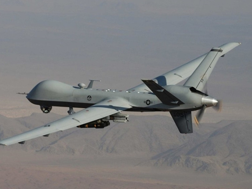 UAV MQ-9 Reaper của Mỹ ở Lybia.