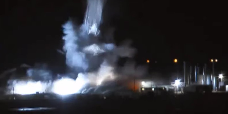 Hình ảnh từ vụ nổ SN1. Ảnh: The Verge Ảnh: The Verge