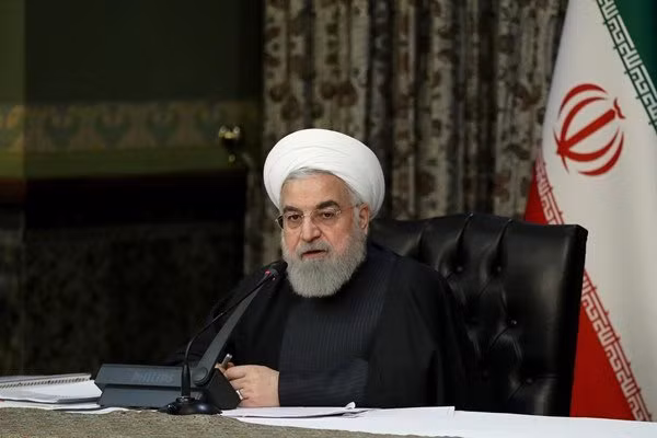 Tổng thống Hassan Rouhani hôm 4/3 khẳng định quốc gia Trung Đông sẽ vượt qua đợt bùng phát với số ca tử vong tối thiểu. Ảnh: Reuters.