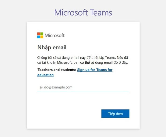 Người dùng sẽ nhập email vào, nếu email đã từng dùng để đăng ký tài khoản Microsoft thì chúng ta chỉ cần nhập mật khẩu để đăng nhập. Người dùng sẽ nhập email vào, nếu email đã từng dùng để đăng ký tài khoản Microsoft thì chúng ta chỉ cần nhập mật khẩu để đăng nhập.