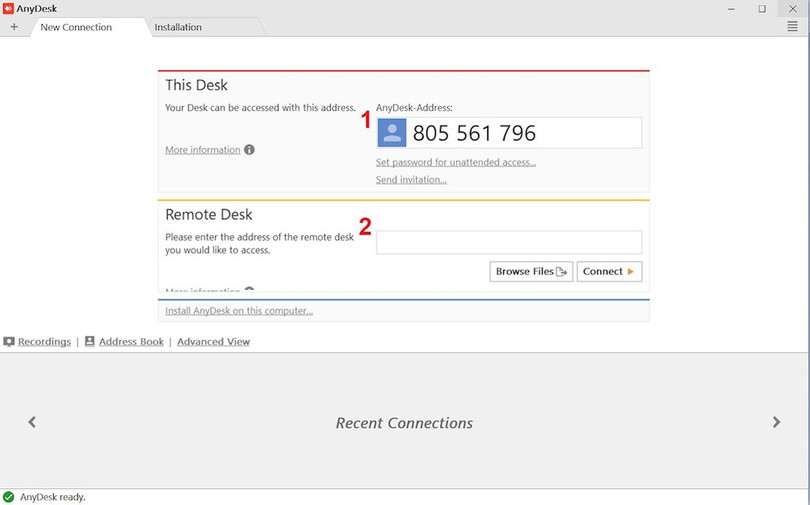 Mở file vừa tải về, chúng ta sẽ thấy 2 mục cơ bản để sử dụng được ngay. 