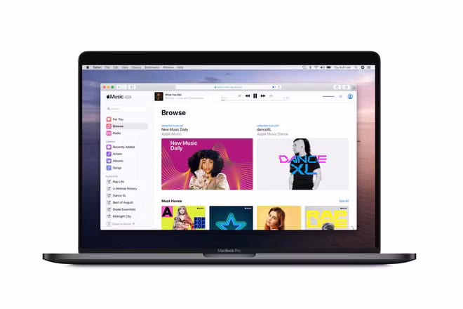 Apple Music ra mắt phiên bản web - Ảnh 1.