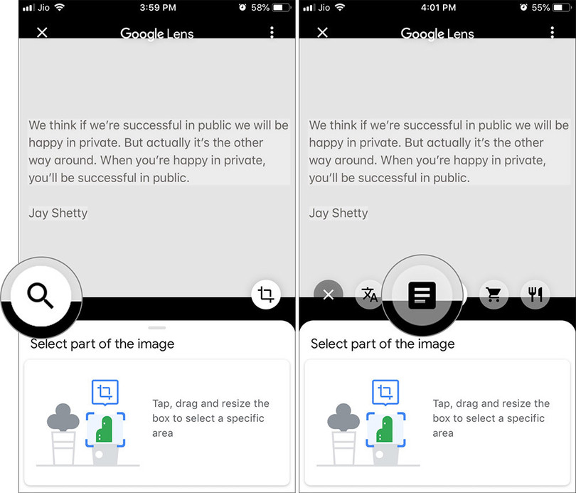 Cách trích xuất văn bản từ hình ảnh trên iPhone và Android