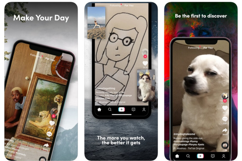 TikTok đang trở thành một trào lưu của giới trẻ. Ảnh: Phone Arena Ảnh: Phone Arena