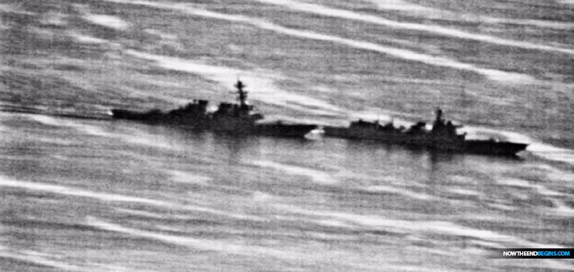 Tháng 9.2018, xảy ra sự cố tàu khu trục Trung Quốc "suýt" đâm vào tàu chiến Mỹ trên Biển Đông.