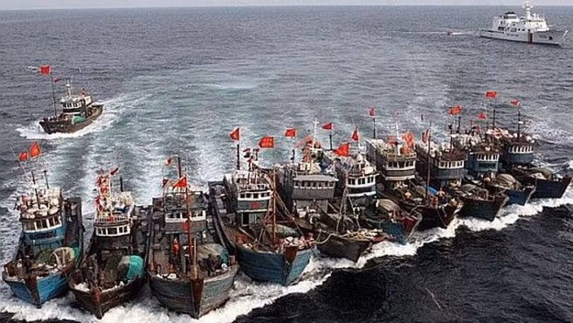 Hoạt động của các tàu cá vũ trang Trung Quốc trên Biển Đông ngày càng hung hăng, ngang ngược