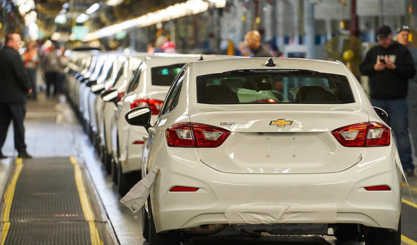 Hãng General Motors năm 2017 đã bán được số xe hơi trị giá 64 tỷ USD tại thị trường Trung Quốc trong khi chỉ bán được 40 tỷ USD sản phẩm ở Mỹ Hãng General Motors năm 2017 đã bán được số xe hơi trị giá 64 tỷ USD tại thị trường Trung Quốc trong khi chỉ bán được 40 tỷ USD sản phẩm ở Mỹ