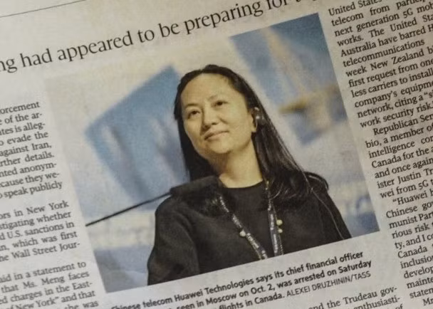 Vụ bà Mạnh Vãn Chu bị Canada bắt giữ trở thành điểm nóng trên báo chí các nước.