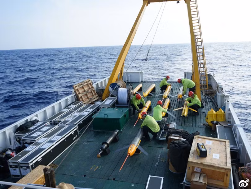 Một số mẫu Haiyan trên tàu nghiên cứu.