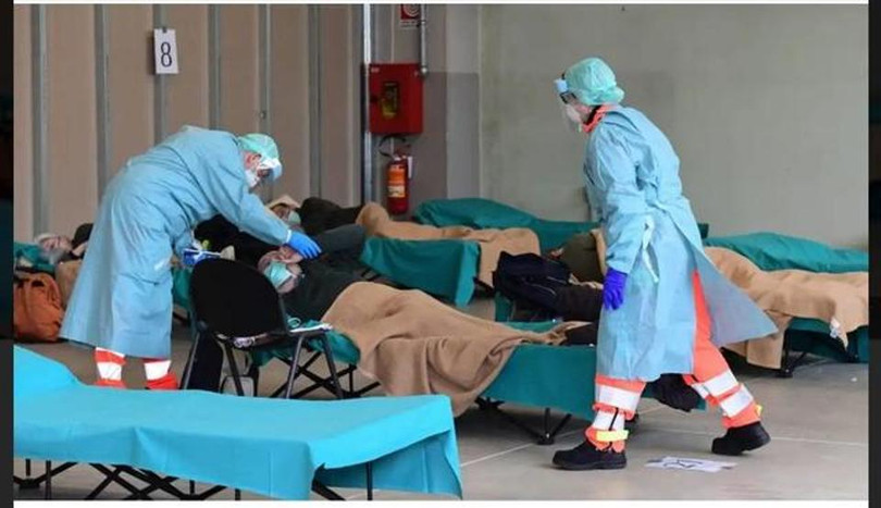 Thày thuốc Cuba điều trị cho các bệnh nhân COVID-19 ở Lombardy (Ảnh: voorp.com)