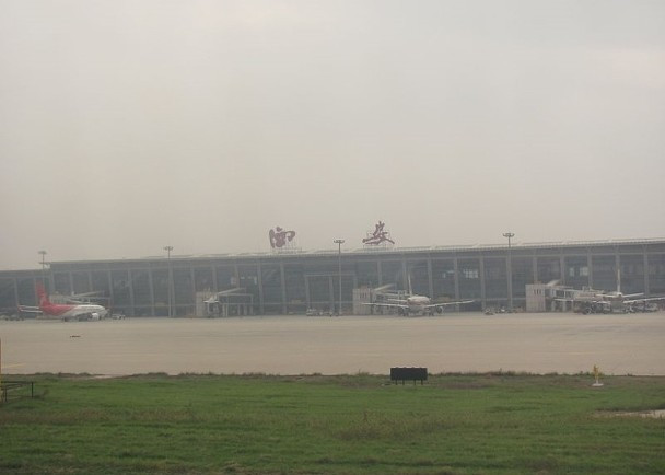 Sân bay Tây An, nơi có chuyến bay chở 28 người bệnh nhập cảnh từ Nga hôm 19/4 (Ảnh: DF).