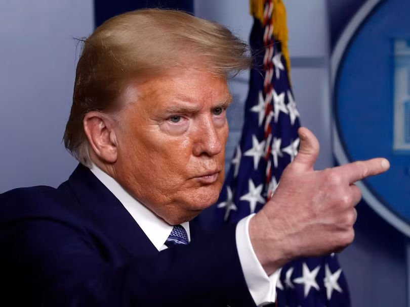 Tổng thống Mỹ Donald Trump là người đi đầu trong làn sóng chỉ trích Trung Quốc trong dịch bệnh COVID-19 (Ảnh: AP).