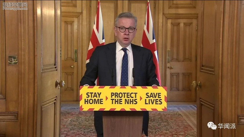 Bộ trưởng Nội các Anh Michael Gove: lý thuyết về tháp tín hiệu 5G “giúp lan truyền virus Corona mới” là hoàn toàn bịa đặt (Ảnh: Guancha)