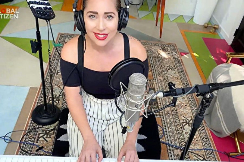 Nữ ca sĩ Lady Gaga (Ảnh: Chinatimes). Nữ ca sĩ Lady Gaga (Ảnh: Chinatimes).