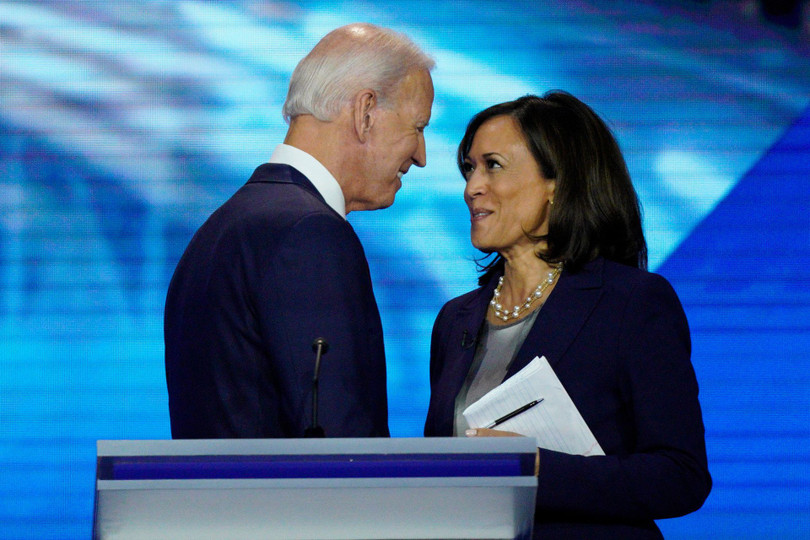 Sự kết hợp Joe Biden - Kamala Harris khiến đảng Dân chủ tin tưởng hơn vào chiến thắng trước ông Donald Trump (Ảnh: AP). Sự kết hợp Joe Biden - Kamala Harris khiến đảng Dân chủ tin tưởng hơn vào chiến thắng trước ông Donald Trump (Ảnh: AP).