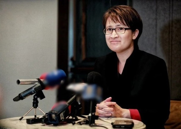 Bà Tiêu Mỹ Cầm, đại diện của Đài Loan tại Mỹ (Ảnh: Đông Phương).