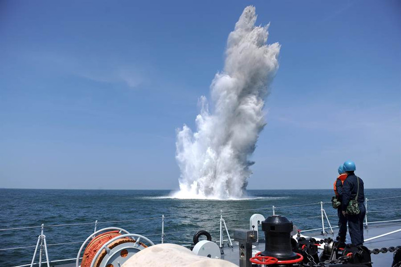 Đài Loan đang đàm phán mua thủy lôi của Mỹ để tăng cường khả năng chống đổ bộ đường biển (Ảnh: chinatimes.com)