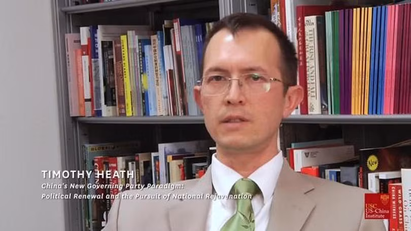 Chuyên gia quốc phòng Timothy Heath: Cần xem xét cẩn thận hơn các đề xuất hợp tác với các nhà nghiên cứu quân sự Trung Quốc và từ chối mọi sự hợp tác có thể gây ra mối đe dọa đối với an ninh quốc gia Mỹ” (Ảnh: usc.edu). Chuyên gia quốc phòng Timothy Heath: Cần xem xét cẩn thận hơn các đề xuất hợp tác với các nhà nghiên cứu quân sự Trung Quốc và từ chối mọi sự hợp tác có thể gây ra mối đe dọa đối với an ninh quốc gia Mỹ” (Ảnh: usc.edu).