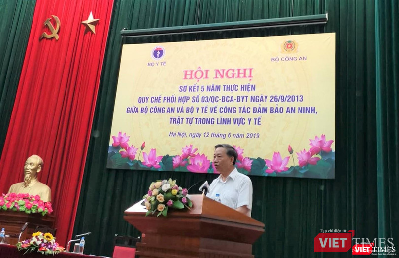 Bộ trưởng Bộ Công an Tô Lâm 