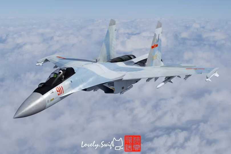 Máy bay chiến đấu đa năng SU-35 Trung Quốc mua của Nga