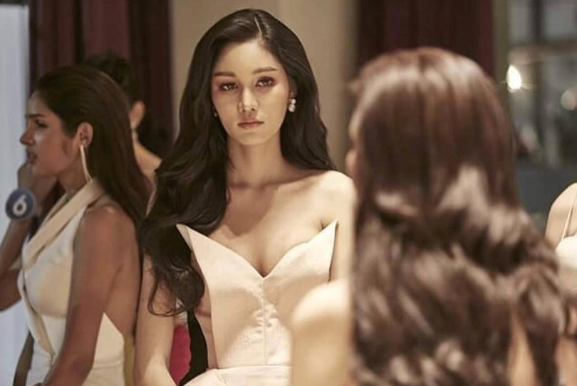 Cô luôn sở hữu nhan sắc nổi bật so với các thí sinh khác