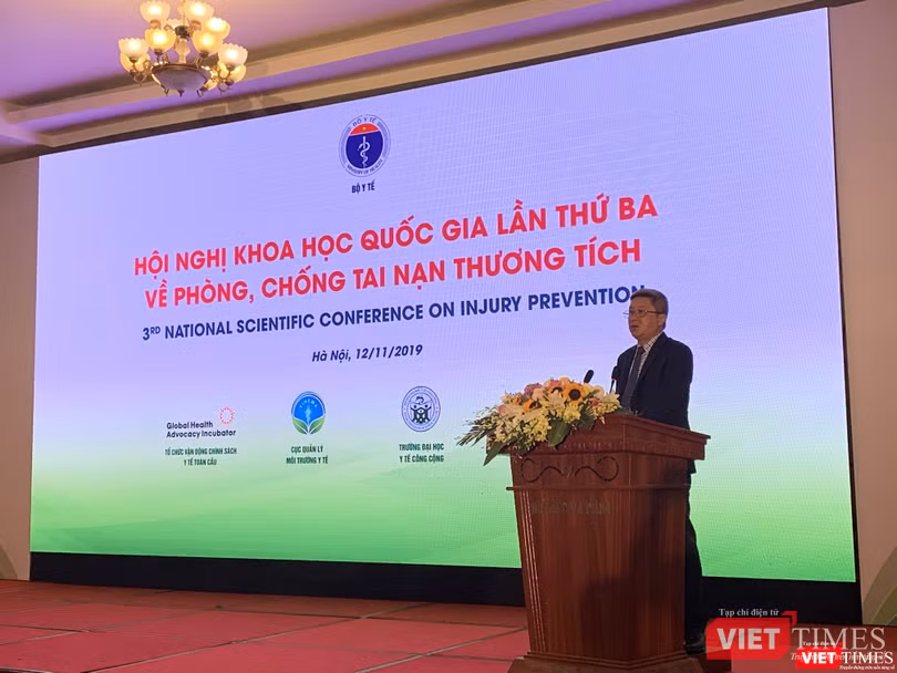 Thứ trưởng Bộ Y tế Nguyễn Trường Sơn cho biết tai nạn thương tích là nguyên nhân chính gây tổn thất lớn về người và tài sản cho xã hội
