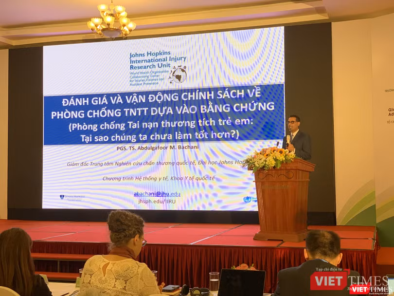 Chuyên gia quốc tế chia sẻ kinh nghiệm phòng chống tai nạn thương tích