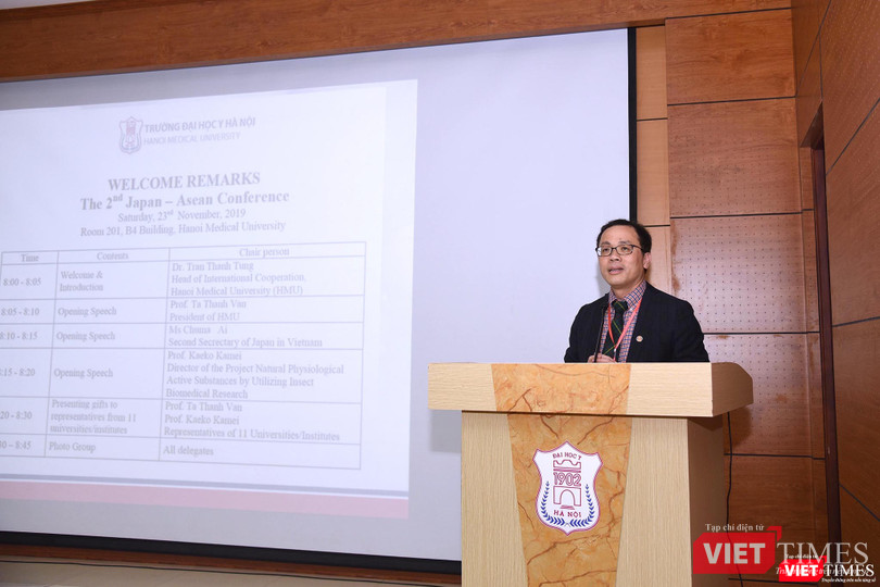 GS.TS. Tạ Thành Văn – Hiệu trưởng Trường Đại học Y Hà Nội - khai mạc “Hội thảo khoa học quốc tế Nhật Bản-ASEAN” 