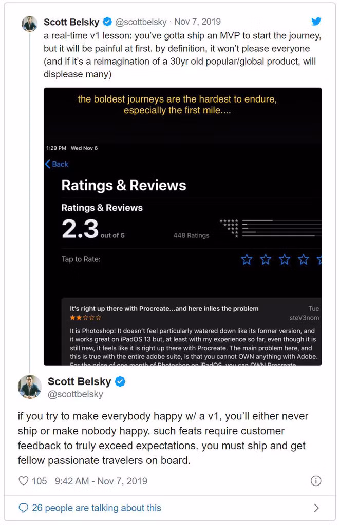 Adobe hứng chịu review tiêu cực từ những người dùng Photoshop iPad - Ảnh 2.