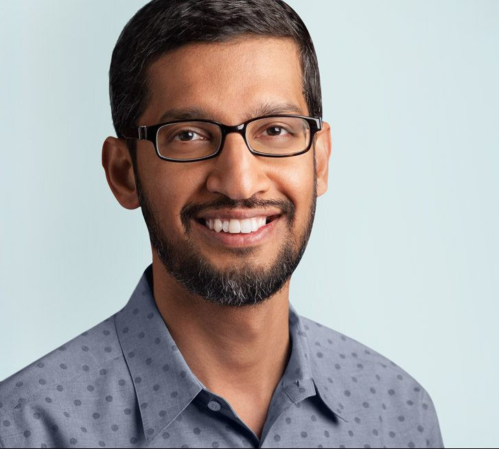 Đạt được con số ấn tượng này, không thể không nhắc đến công lao của CEO Sundar Pichai của Google. Ảnh: CNBC Ảnh: CNBC