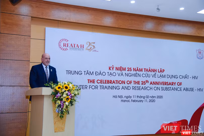 Giám đốc CDC Hoa Kỳ ở Việt Nam, TS. John Blanford, đánh giá cao vai trò của Trung tâm 