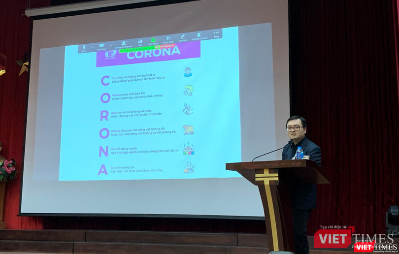 BS. Vũ Quốc Đạt –giảng viên Trường Đại học Y Hà Nội – đưa ra những kiến thức khoa học phản bác những hiểu biết sai lầm về Coronavề phòng bệnh