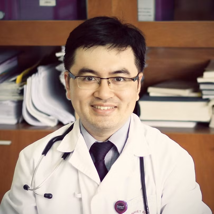 Bác sĩ Vũ Quốc Đạt - giảng viên Bộ môn Truyền nhiễm của Trường Đại học Y Hà Nội