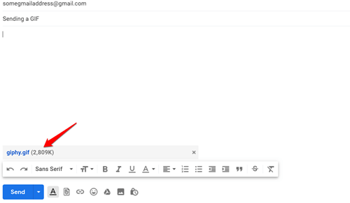Cách chèn ảnh GIF động vào Gmail