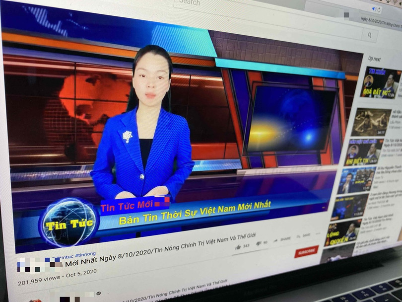 Video đọc tin tức trên kênh Tin Tức Mới *** không được dẫn nguồn, thậm chí tự chèn chữ.