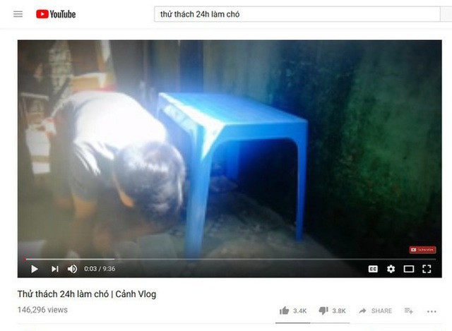 Một video với nội dung nhảm nhí nhưng thu hút hơn 146 ngàn lượt xem Một video với nội dung nhảm nhí nhưng thu hút hơn 146 ngàn lượt xem