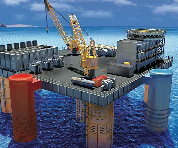 Hệ thống nhiệt điện đại dương do Lockheed Martin liên doanh với Hoa Tân xây dựng (Ảnh: Guancha).