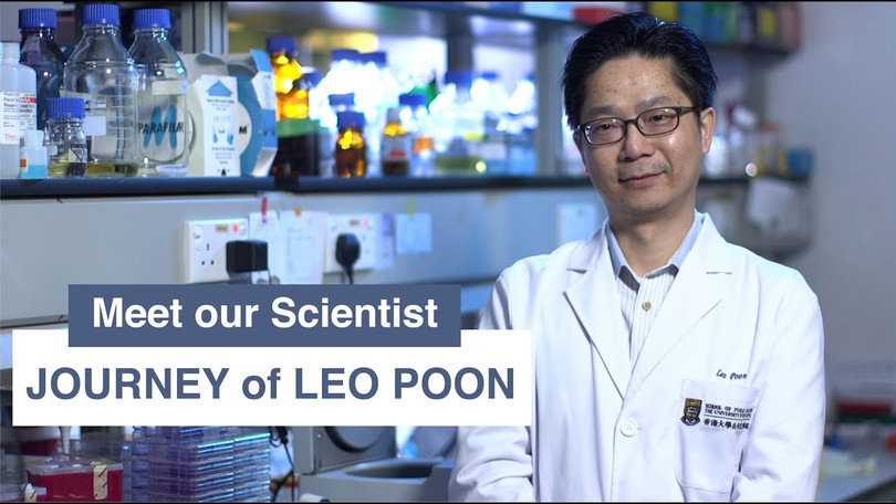 Giáo sư, Tiến sĩ Phan Liệt Văn (Leo Poon), người phụ trách bà Diêm Lệ Mộng ở viện nghiên cứu (Ảnh: RTHK).