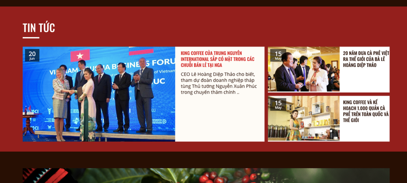 Nhiều chiến dịch truyền thông của King gắn liền với hình ảnh bà Lê Hoàng Diệp Thảo.