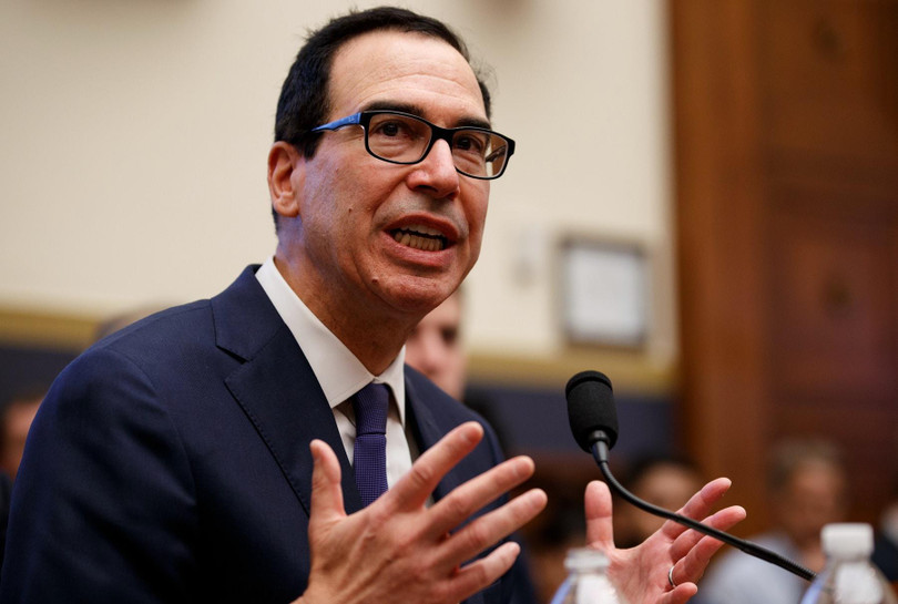 Bộ trưởng Thương mại Mỹ Steven Mnuchin: Hai bên Mỹ - Trung đã đi một quãng đường rất dài nhằm đạt tới một hiệp nghị, nhưng phía Mỹ cảm thấy thất vọng về sự thụt lùi trong một số vấn đề. Bộ trưởng Thương mại Mỹ Steven Mnuchin: Hai bên Mỹ - Trung đã đi một quãng đường rất dài nhằm đạt tới một hiệp nghị, nhưng phía Mỹ cảm thấy thất vọng về sự thụt lùi trong một số vấn đề.