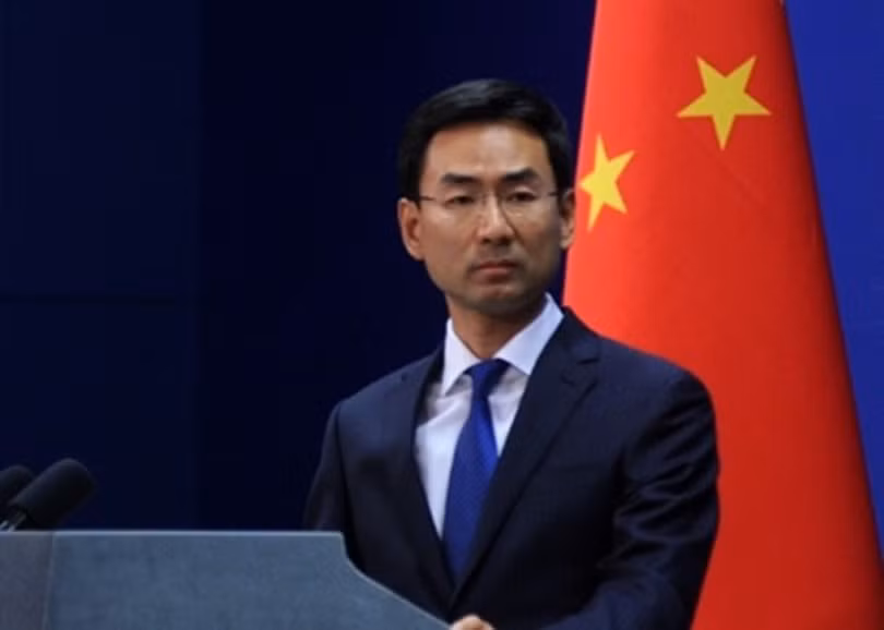 Cảnh Sảng: Trung Quốc kịch liệt lên án và nghiêm khắc giao thiệp với phía Mỹ, yêu cầu Mỹ lập tức hủy bỏ kế hoạch bán vũ khí cho Đài Loan để không ảnh hưởng đến quan hệ Trung – Mỹ và tình hình eo biển Đài Loan. Cảnh Sảng: Trung Quốc kịch liệt lên án và nghiêm khắc giao thiệp với phía Mỹ, yêu cầu Mỹ lập tức hủy bỏ kế hoạch bán vũ khí cho Đài Loan để không ảnh hưởng đến quan hệ Trung – Mỹ và tình hình eo biển Đài Loan.